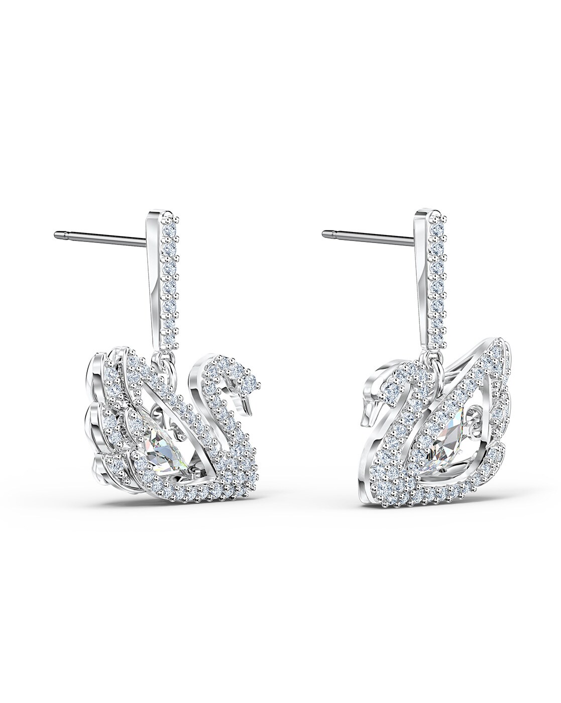 Crystals Swarovski Earrings - Buy Crystals Swarovski Earrings online in  India
