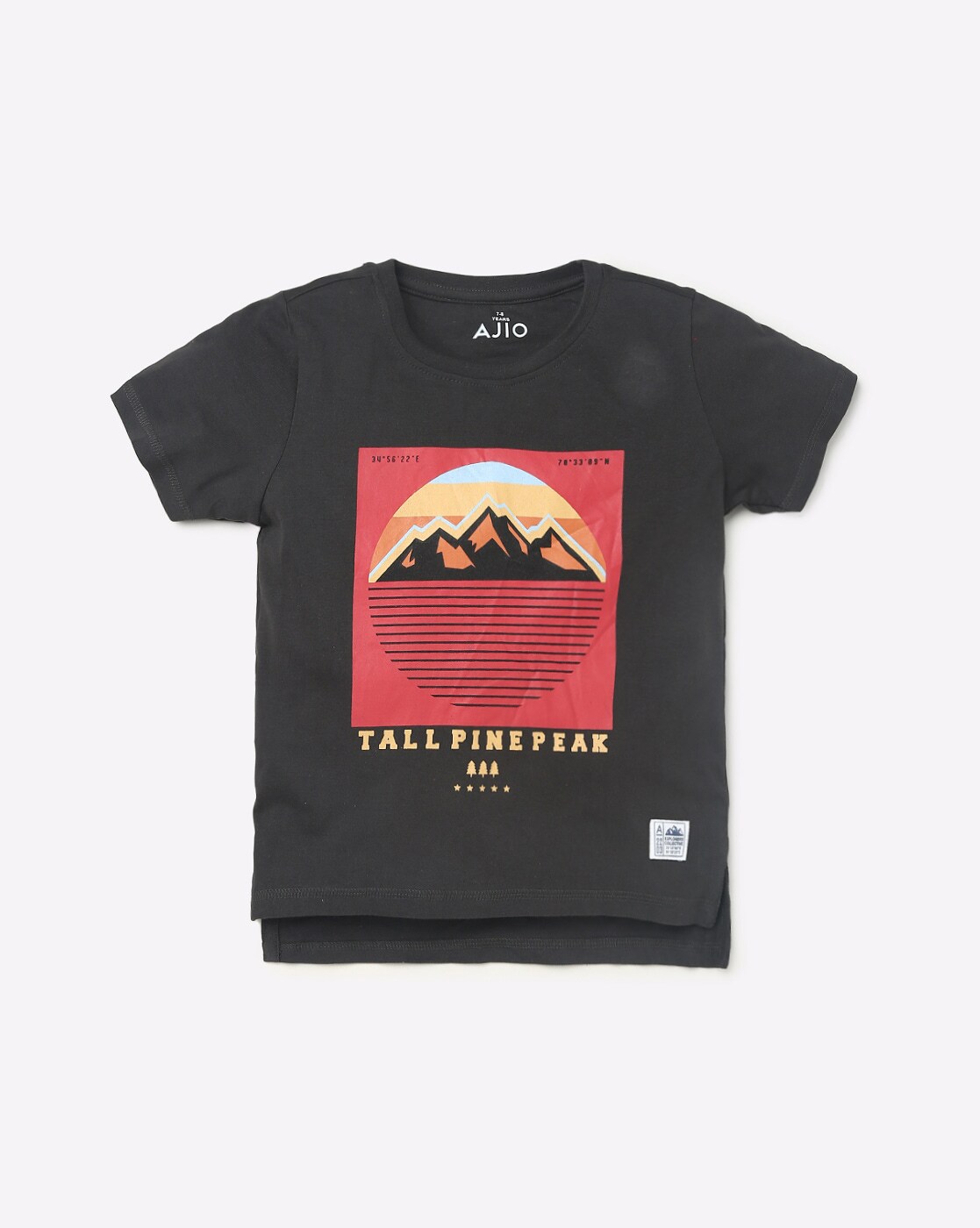 Buy Black Tshirts for Boys by AJIO Online