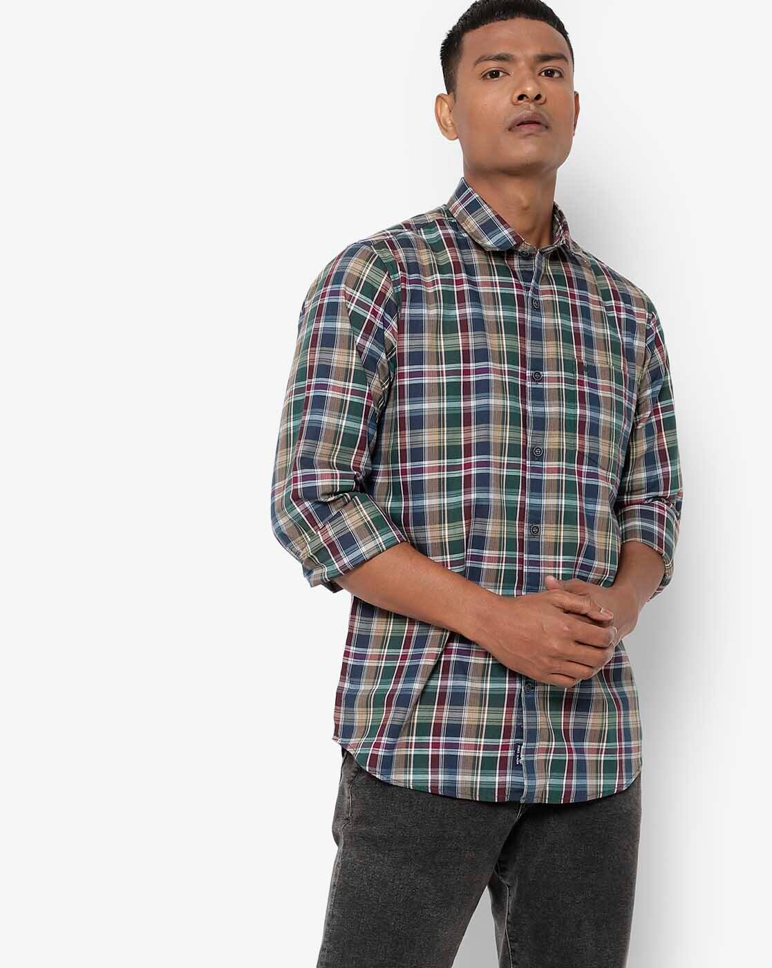 Buy Green Shirts for Men by MONTE CARLO 