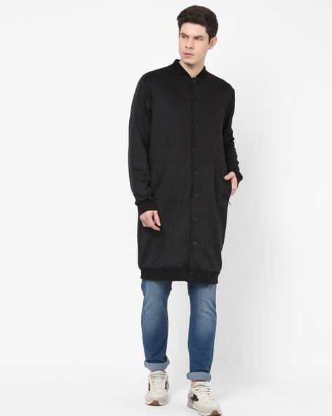 men longline coats