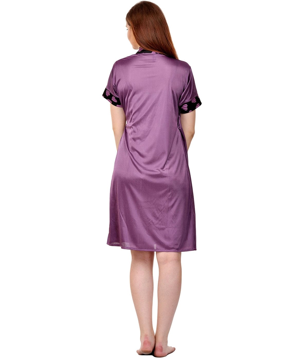 Buy Black Nightshirts&Nighties for Women by PHALIN Online