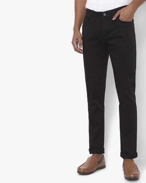 Midnight blue cotton corduroy Chamonix five-poket trousers | Brioni® US  Official Store