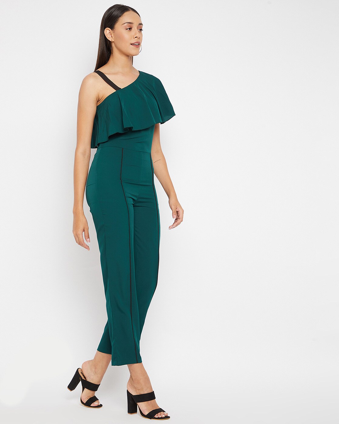 Green Braided Belted Jumpsuit • Overalls for Women • Apron Dress | AYA  Sacred Wear