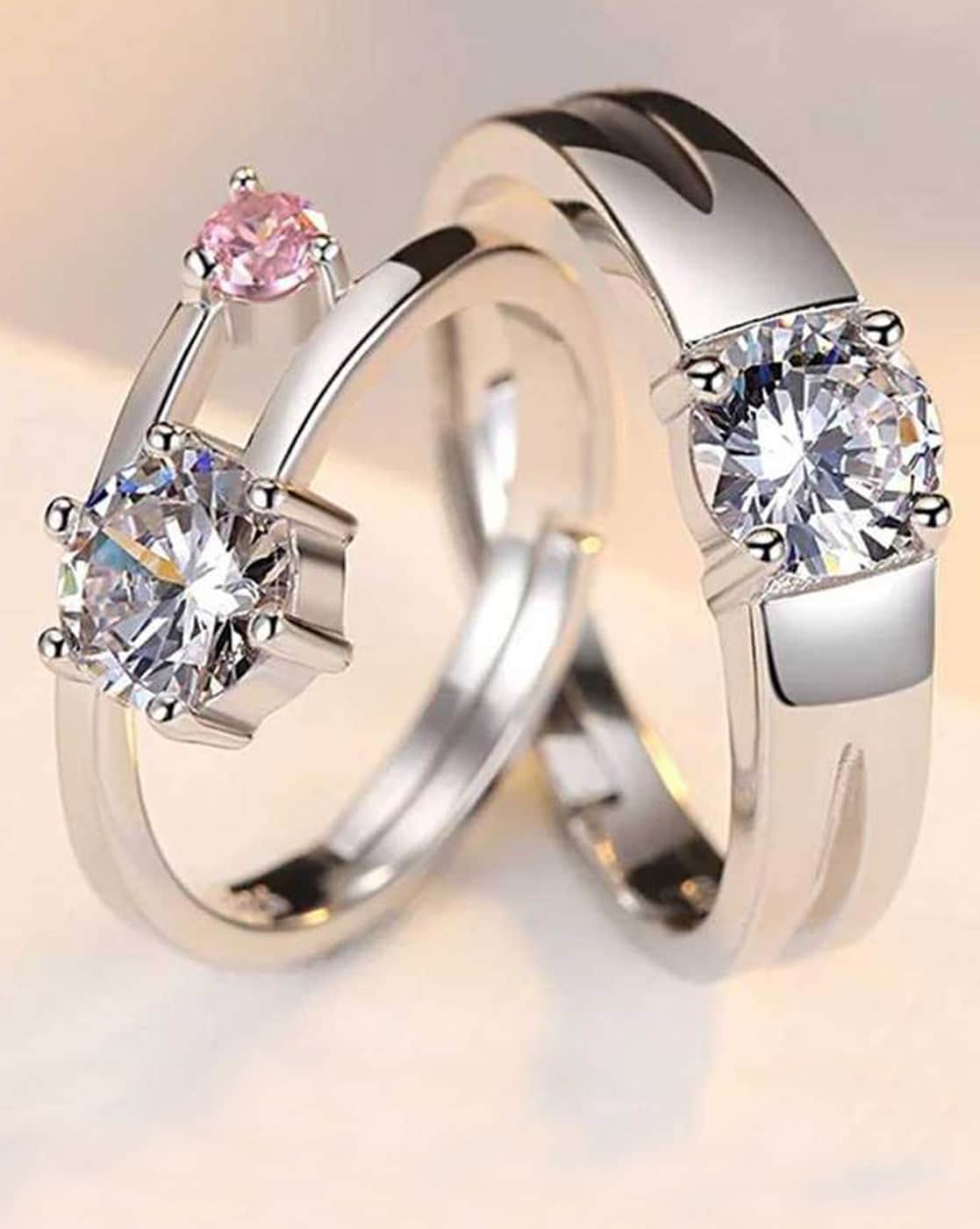 Malabar Gold and Diamonds 950 Platinum Ring for Women : Amazon.in: Fashion