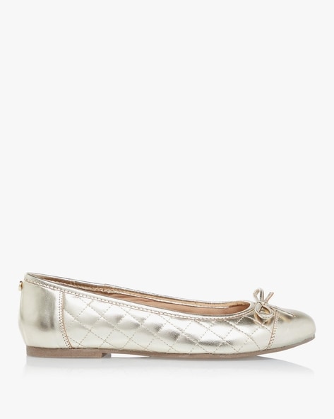 Buy Silver Flat Shoes for Women by Dune London Online 