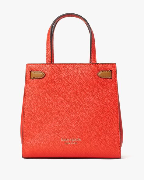 Kate Spade Red Leather Zip Top Gold Chain Rectangle shoulder bag Bag —  Labels Resale Boutique