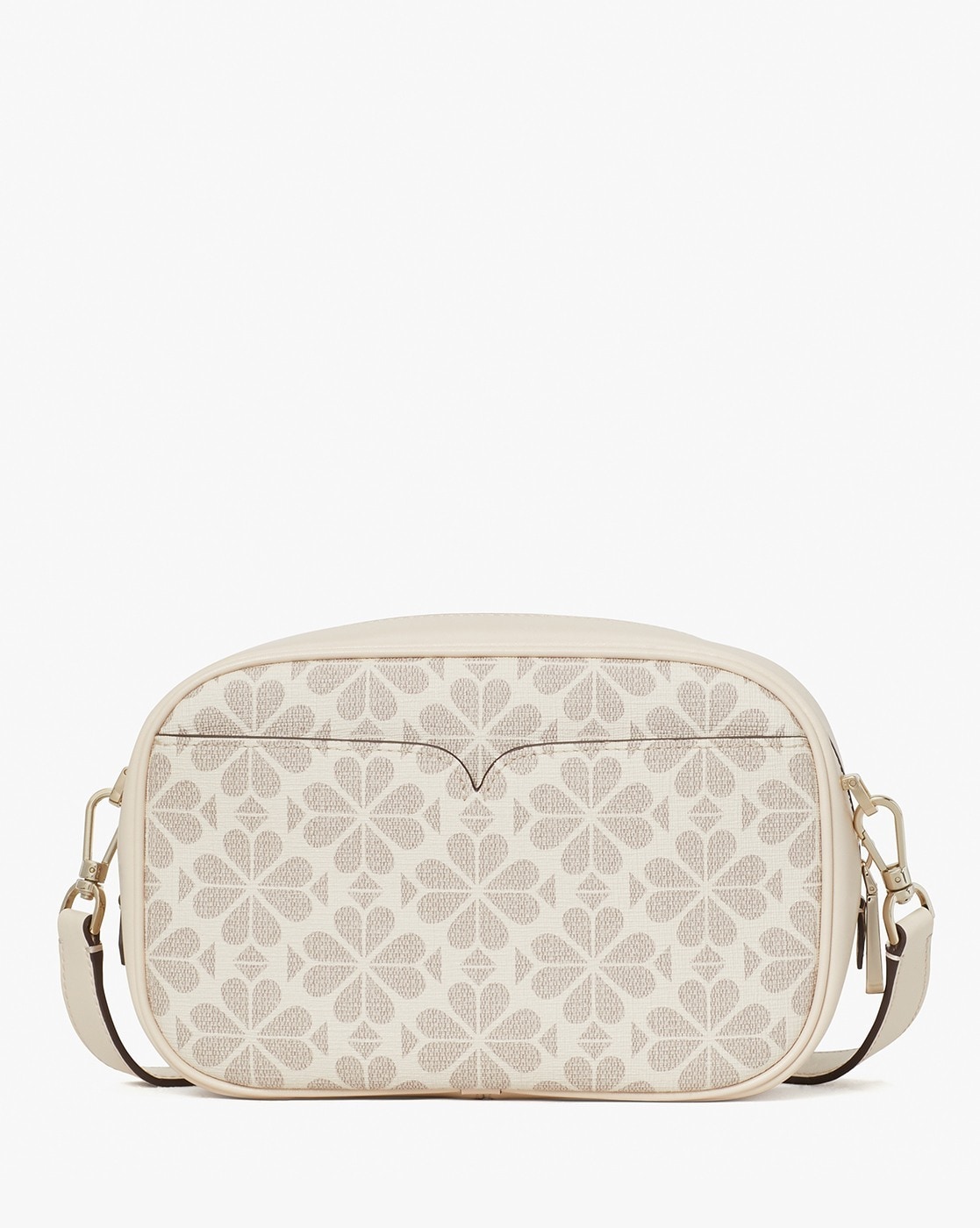 infinite spade flower coated canvas medium camera bag - Kate Spade