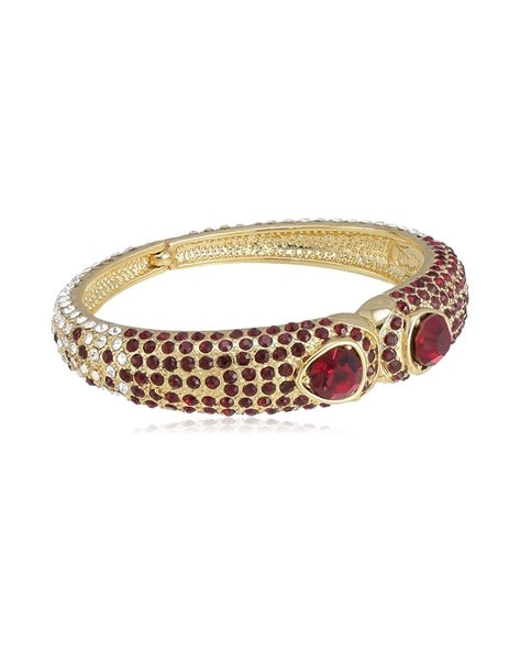 The Paisley Silver Kundan Antique Openable Bracelet-Buy Unique, designer  silver bangle Online at Best Prices in India . — KO Jewellery