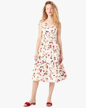 Kate Spade Floral Medley Brocade Dress - ShopStyle