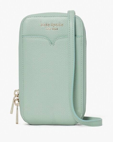 Buy KATE SPADE Zeezee North South Pebbled Leather Phone Crossbody