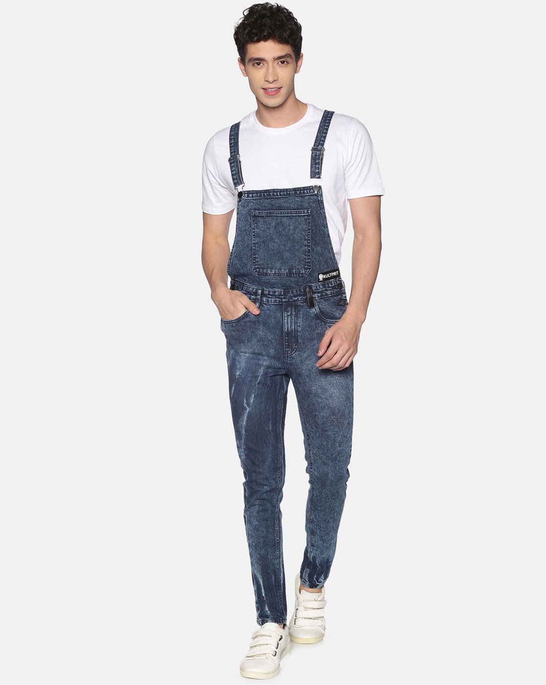 Buy Blue Rompers Jumpsuits for Men by KULTPRIT Online Ajio