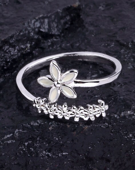 Discover 154+ silver rings for women