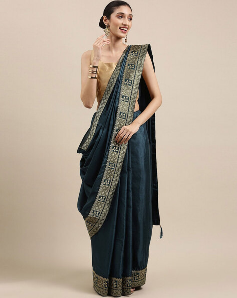 Buy Gold Sarees for Women by Pothys Online | Ajio.com