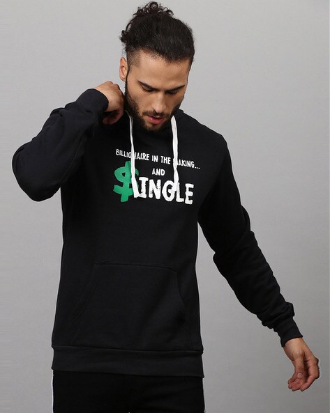 Buy Black Sweatshirt & Hoodies for Men by Campus Sutra Online