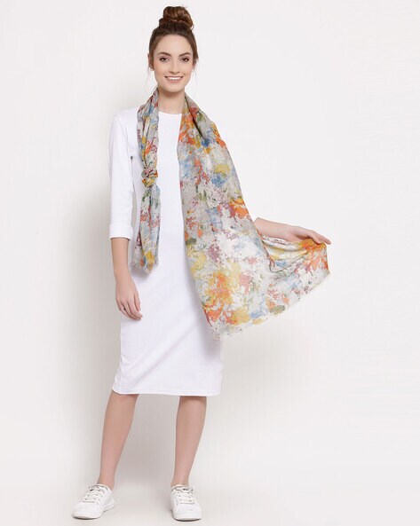 Abstract Printed Stole Price in India