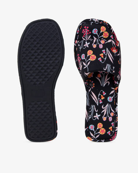 Floral Print Slides