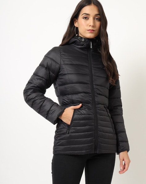 Lightweight puffa coats on sale ladies