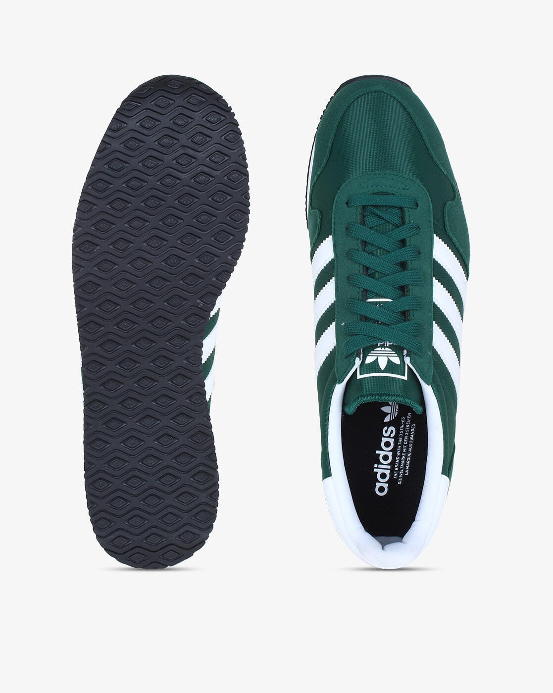 adidas la marque aux 3 bandes green