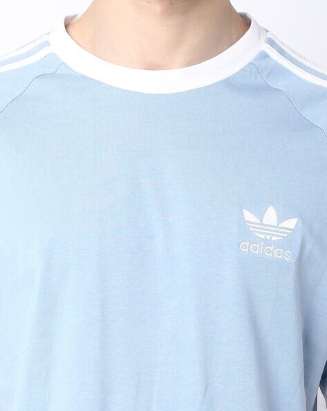 adidas originals t shirt sky blue