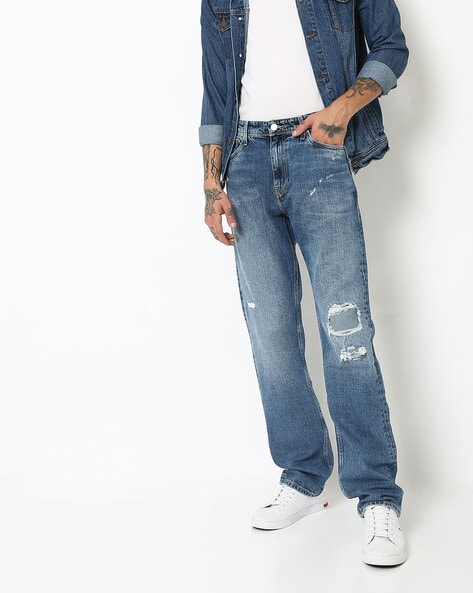 tommy hilfiger loose jeans