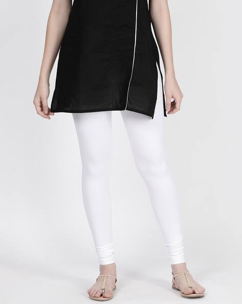 Buy Pearl White Leggings for Women by 