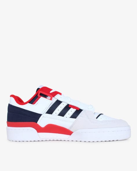 Buy Adidas Originals GZ5391 Forum Exhibit Low Lace-Up Shoes | White Color  Men | AJIO LUXE