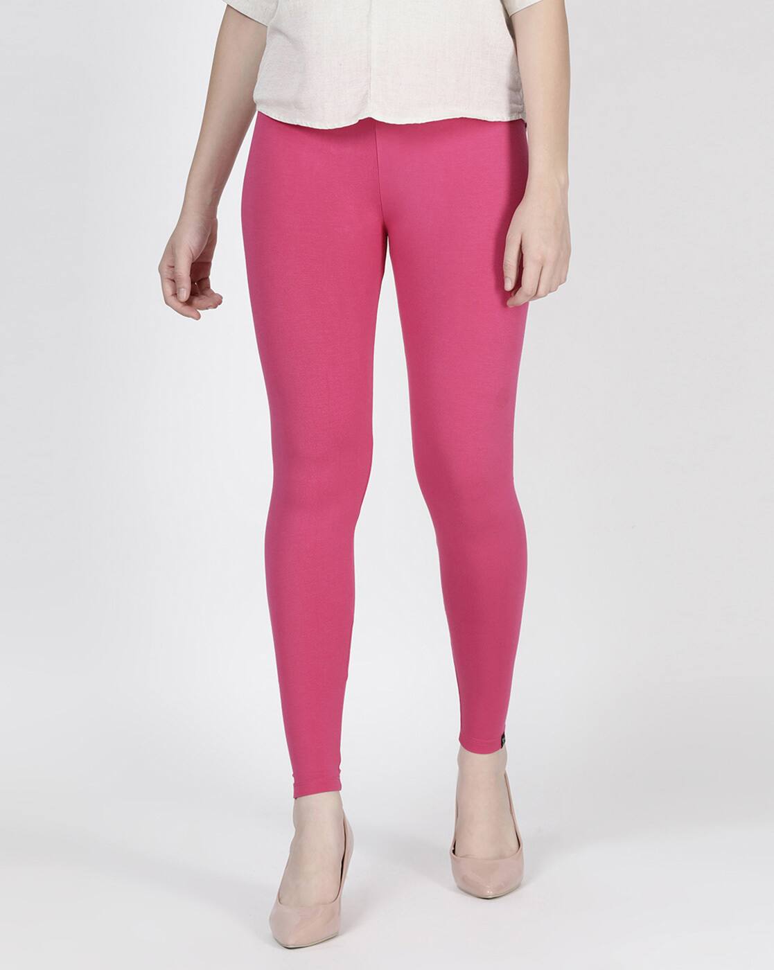 pink leggings