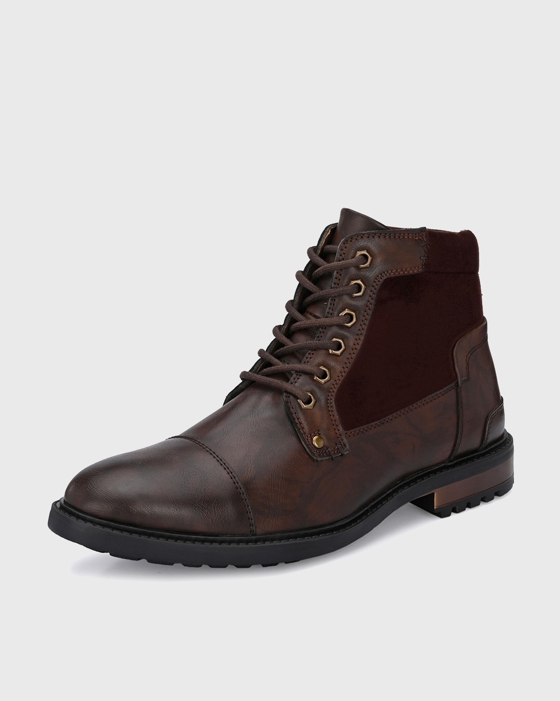 Brown boots best sale mens sale