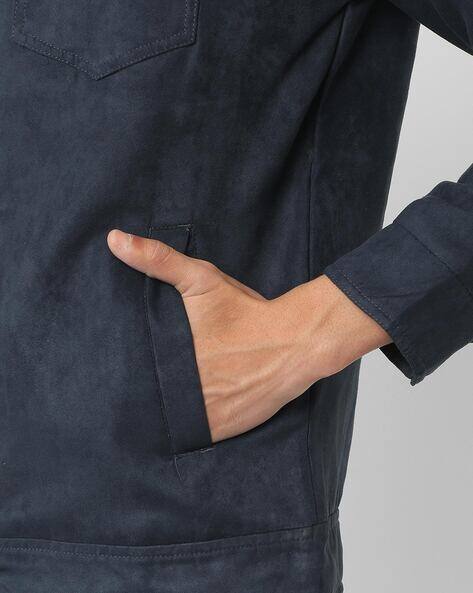 slim utility blazer