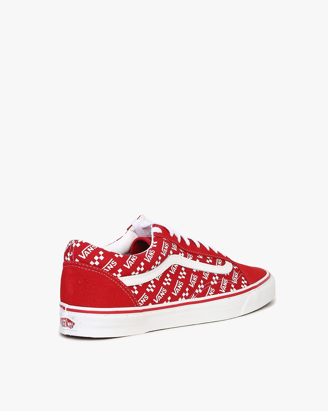 Old school 2025 red vans