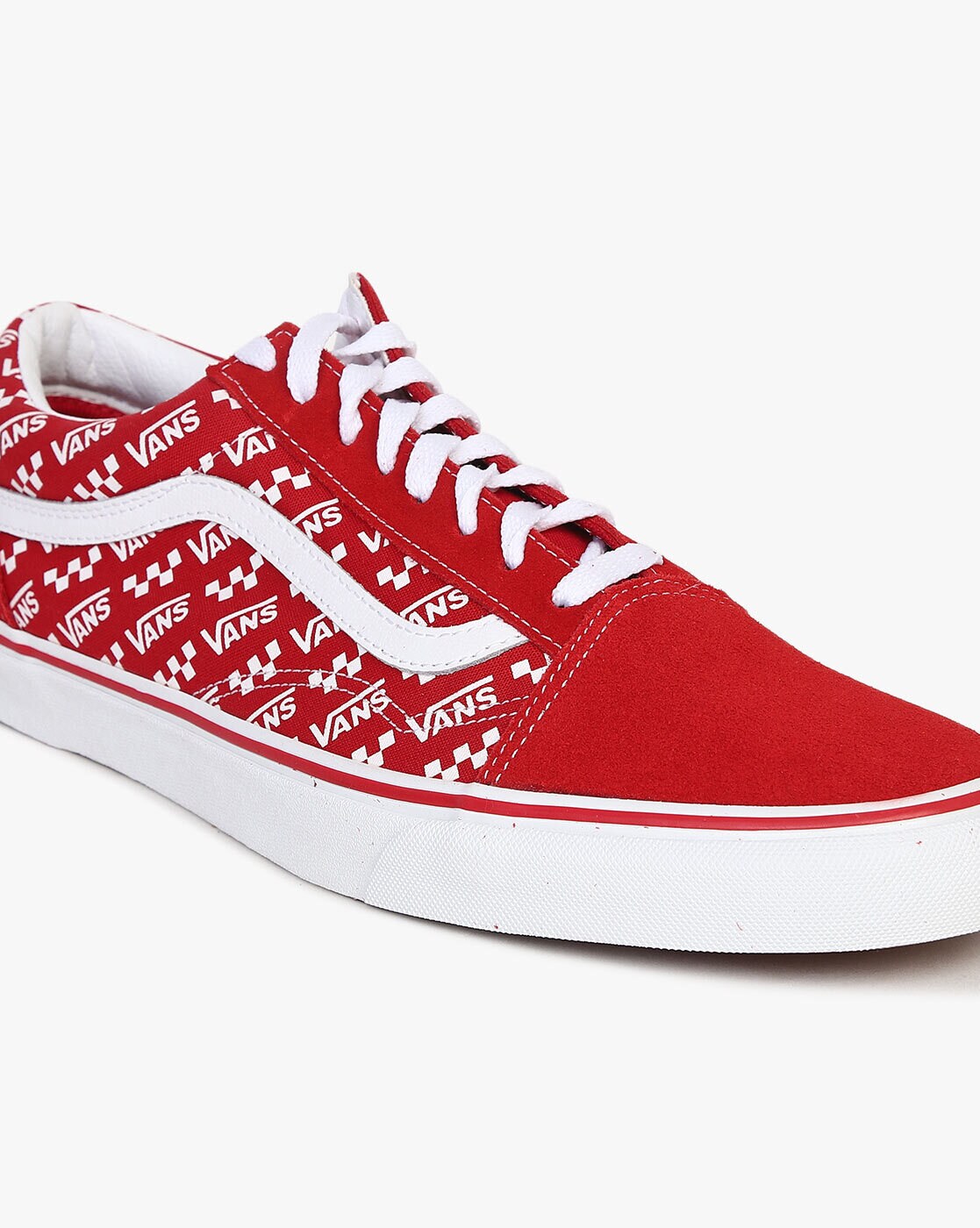 Old school 2025 red vans