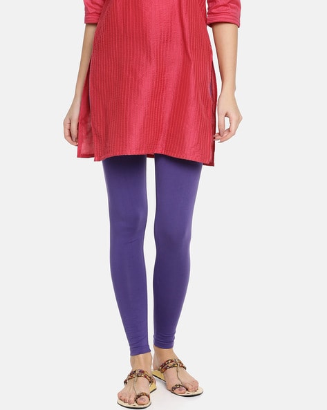 Buy Blue Leggings for Women by Marks & Spencer Online