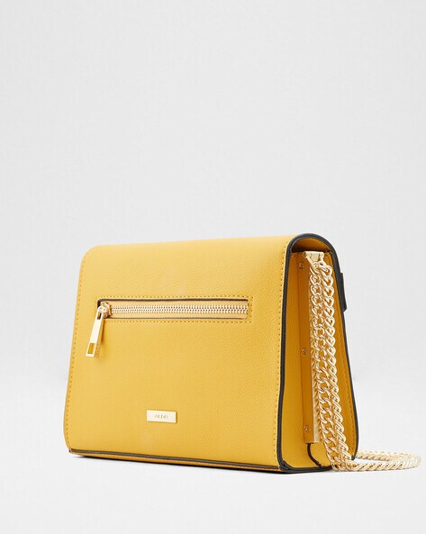 Yellow hot sale purse aldo