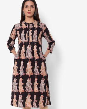 Kalamkari printed outlet kurtis