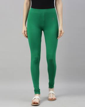 Green Leggings for Women by Twin Birds 