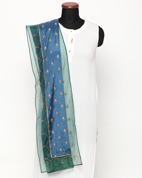 Embroidered Sheer Dupatta Price in India