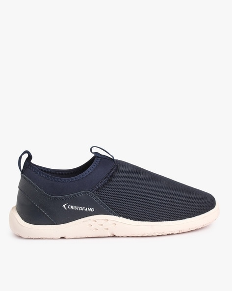 Textured Slip-On Casual Shoes