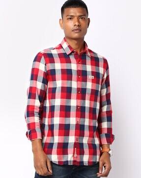 Buy Red Shirts for Men by Pepe Jeans 