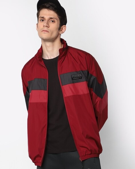 Adidas Originals Mens Mono Superstar Jacket - Red/Red | CoolSprings Galleria