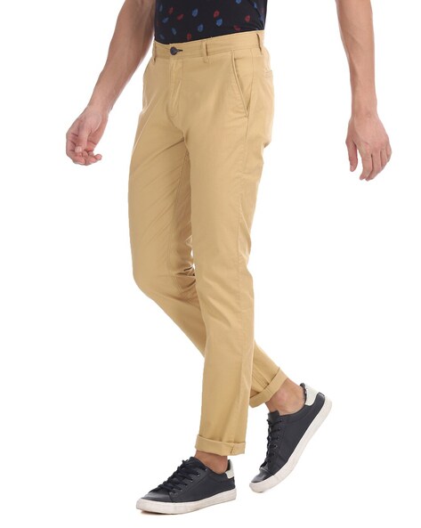 Buy Fabindia Linen Tapered Leg Drawstring Trouser online