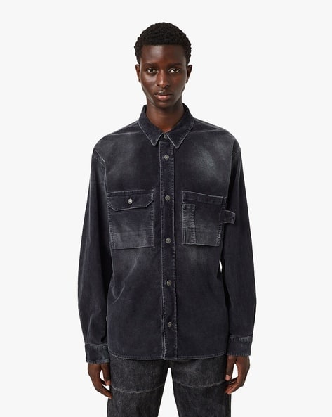 diesel corduroy shirt