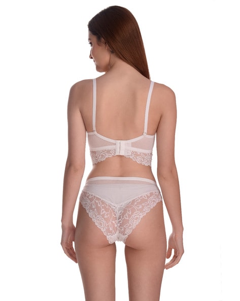 Buy White Lingerie Sets for Women by Lotusleaf Online