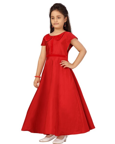 latest designer red color party wear gown dresses 2020 for girls latest gown  / By urwa - YouTube