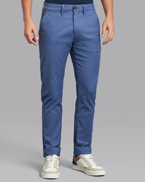 Shop Antony Morato Men Solid Skinny Fit Trouser | ICONIC INDIA – Iconic  India