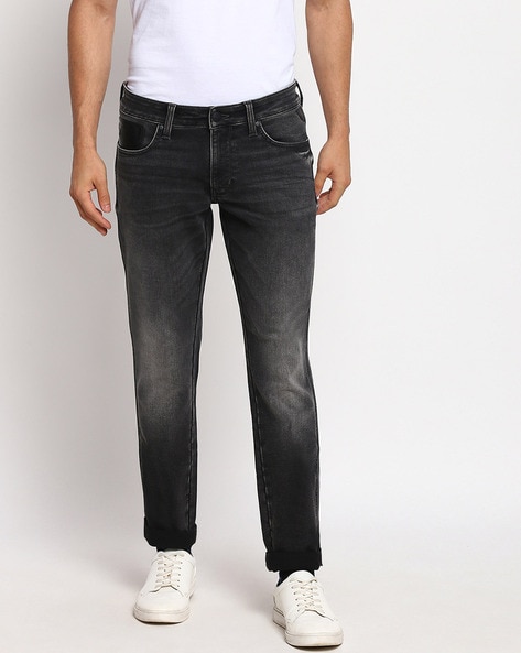 Buy Black Jeans for Men by WRANGLER Online 