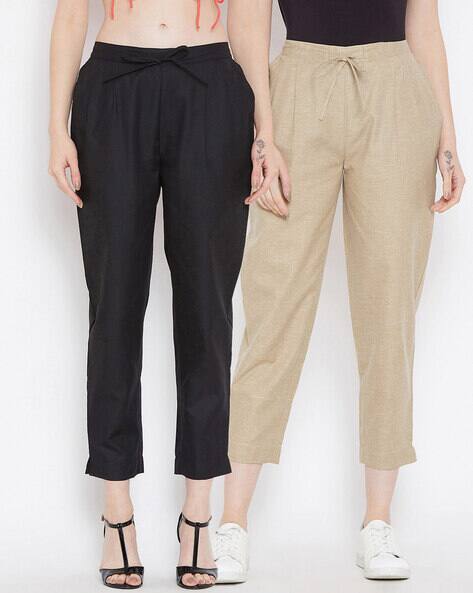 Buy black \u0026 Grey Trousers \u0026 Pants for 