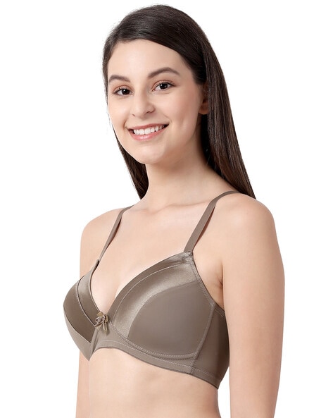 Buy Taupe Grey Bras for Women by SHYAWAY Online