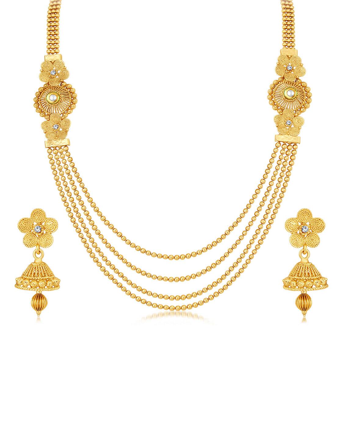 Buy Gold FashionJewellerySets for Women 
