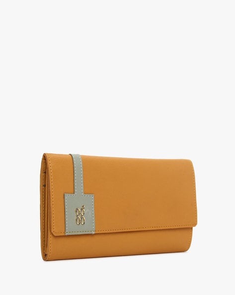 Baggit yellow wallet new arrivals