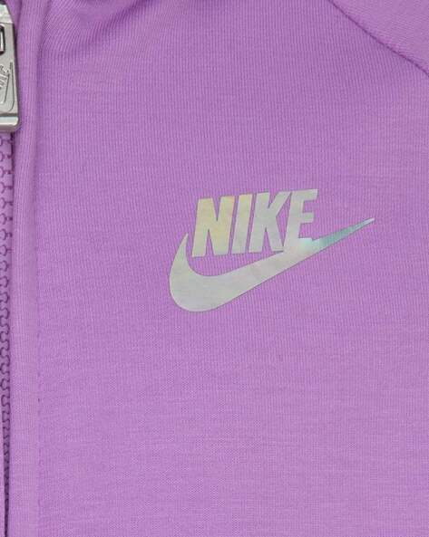 Purple nike hot sale zip up